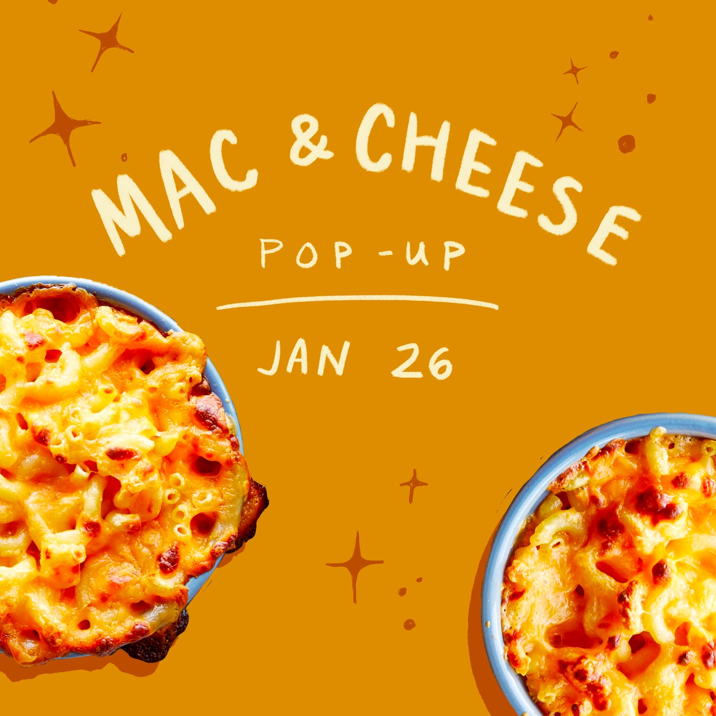 Mac & Cheese Pop-Up | January 26th | 5-7pm