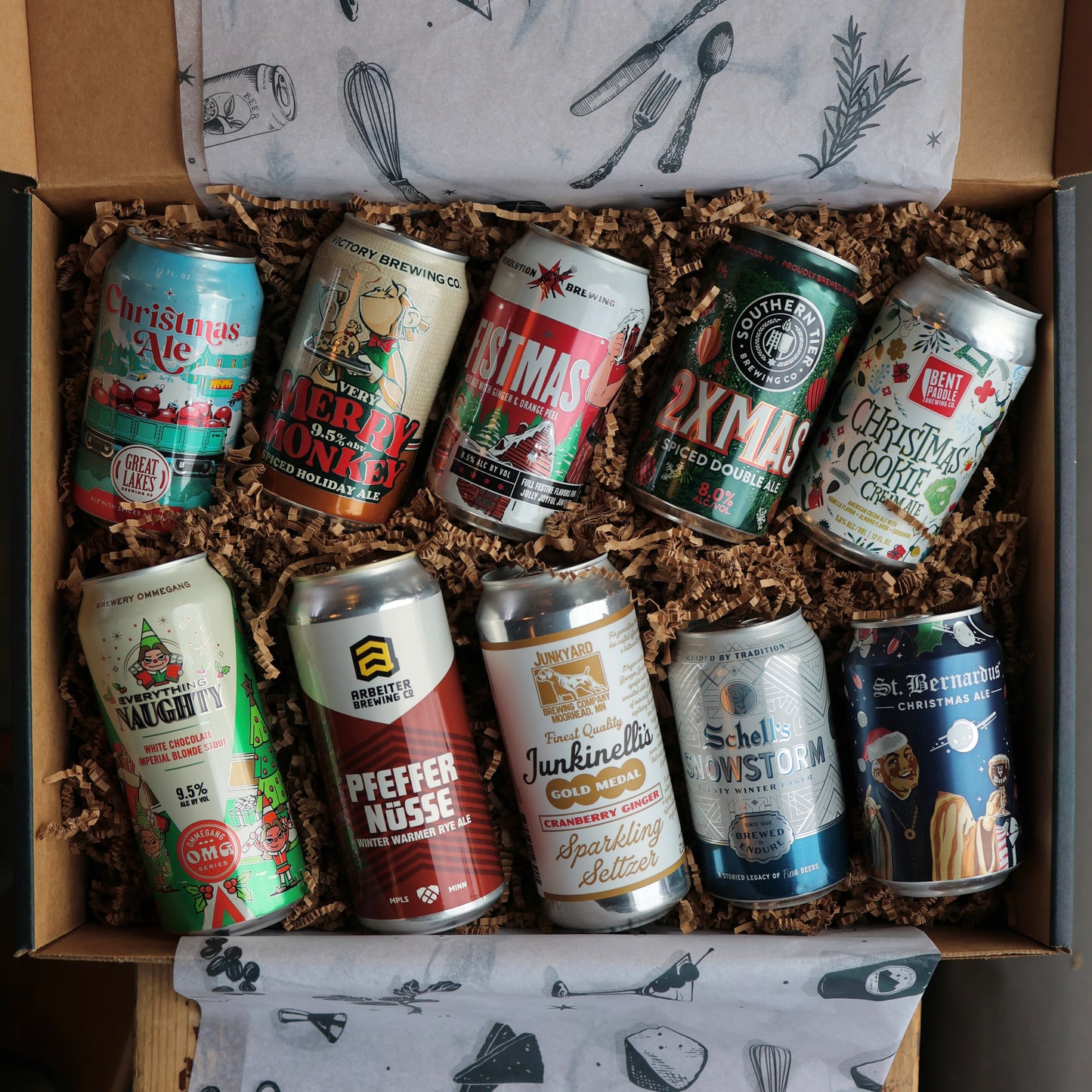 Winter Holiday Beer Box
