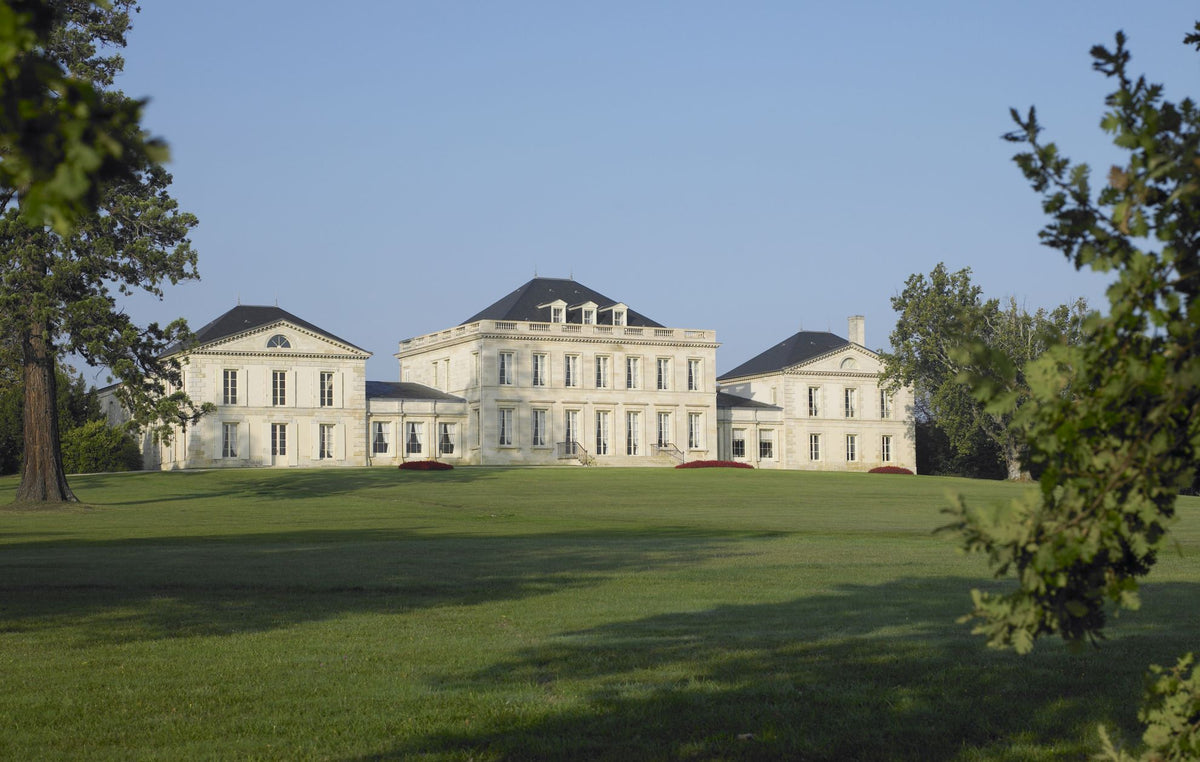 A French chateau on a hill