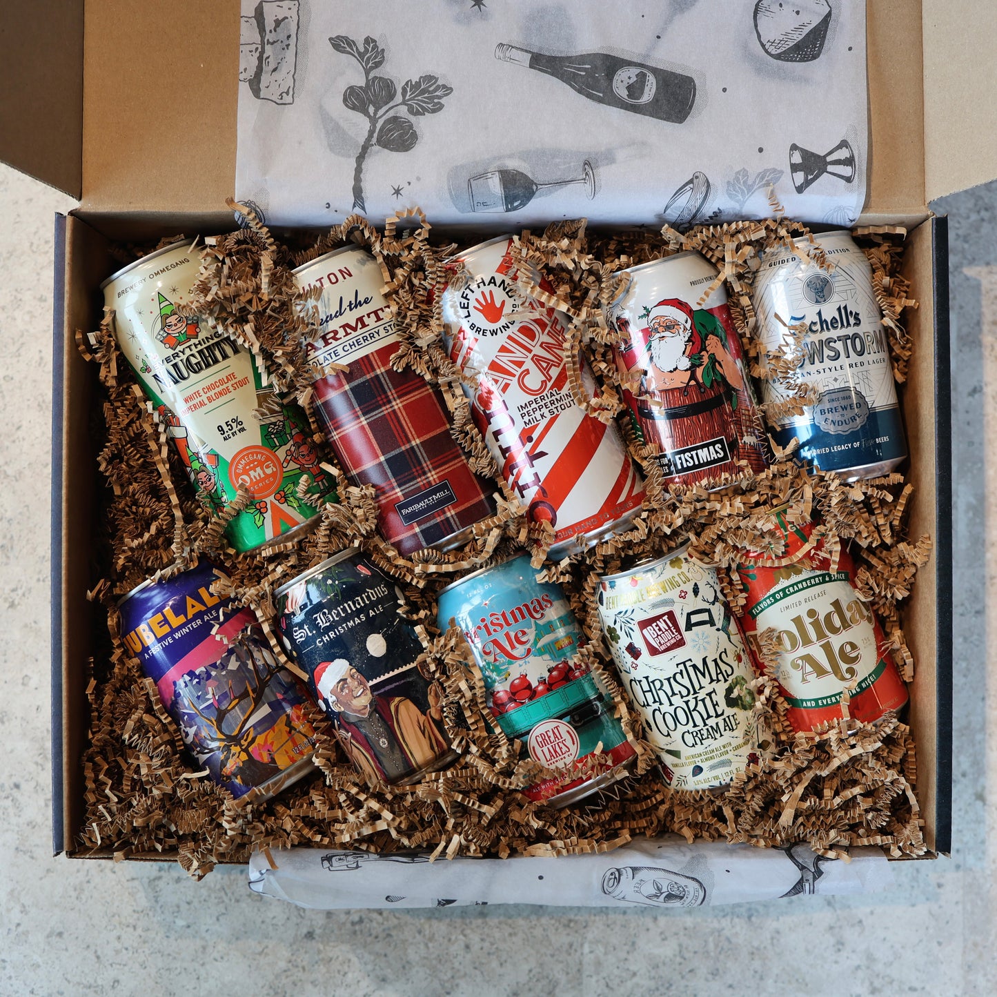 Winter Holiday Beer Box