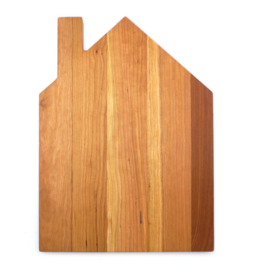 J.K. Adams Cherry Wood House-Shaped Board