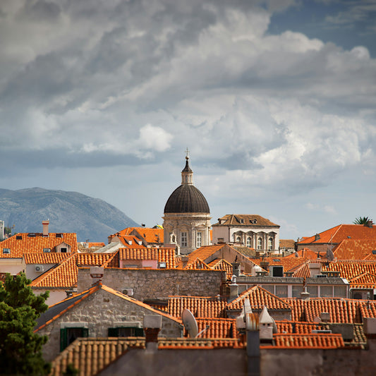 Croatian rooftop landscape