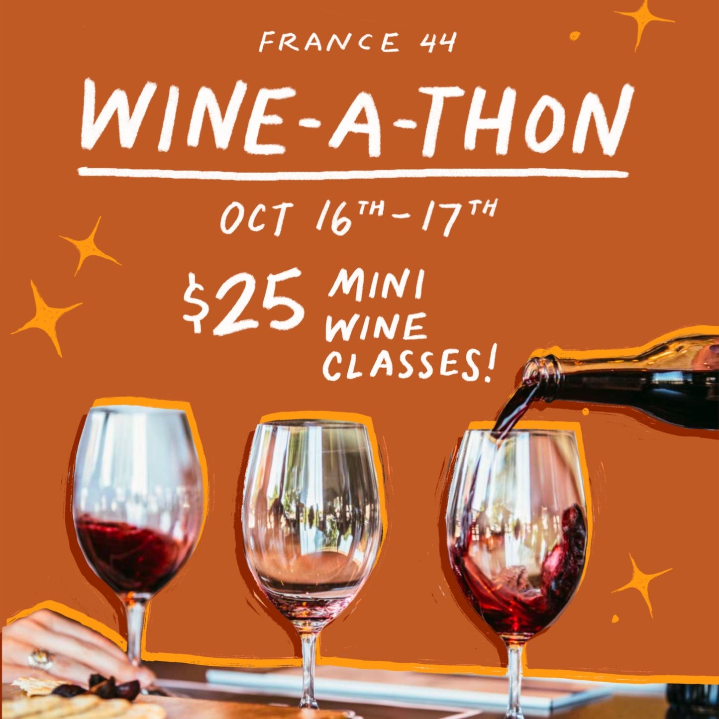 France 44 Wine-a-Thon | October 16th-17th